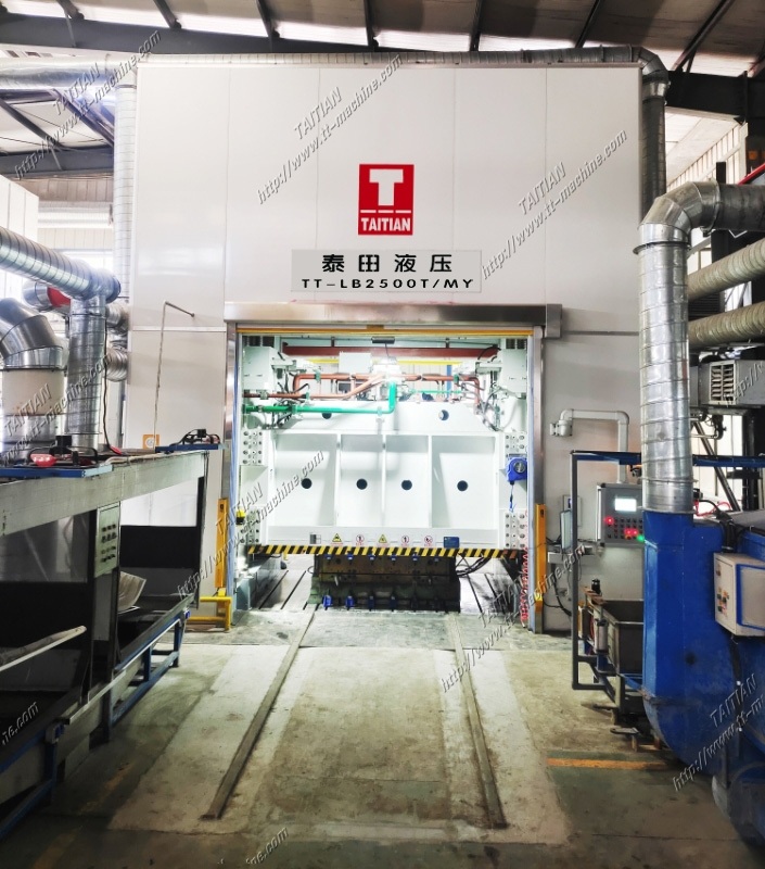 2500T SMC Forming Hydraulic Press til bilinteriørdele